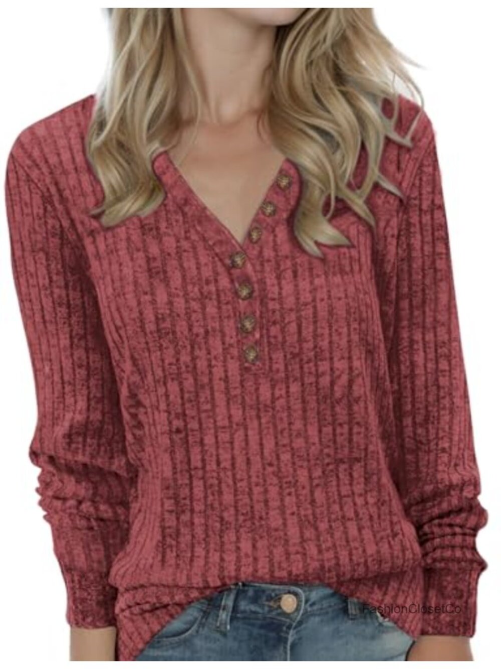 Women's Tunic Sweaters Long Sleeve V Neck Loose Fit Fall Winter Spring Top